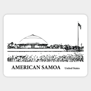 American Samoa Sticker